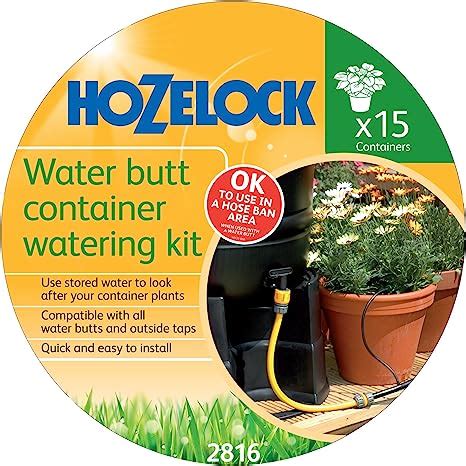 Hozelock 2816 Kit Di Irrigazione Per Vasi Da Giardino Amazon It