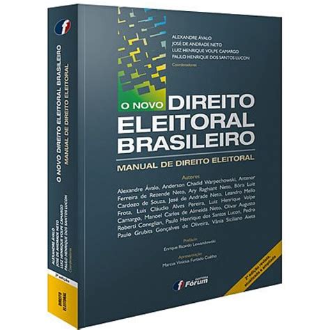 O Novo Direito Eleitoral Brasileiro Manual De Direito Eleitoral 2a