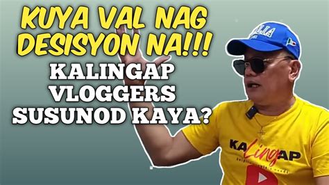 Kuya Val Santos Matubang Nagbaba Na Ng Desisyon Kung Ayaw Niyo