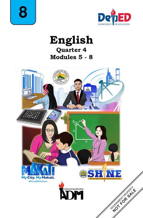 English 8 Q4 Weeks 5to8 Binded Ver1 English Quarter 4 Modules 5 8 8 English Quarter 4