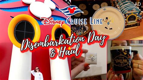 Disembarkation Day From The Disney Dream Disney Cruise Haul Come