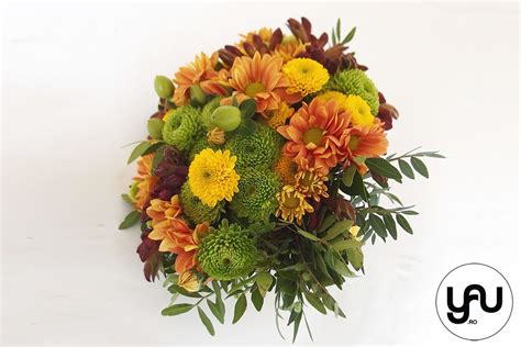 Buchet Colorat Din Crizanteme YaU Concept BLOG