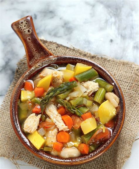 Spring Chicken Vegetable Soup Baker By Nature