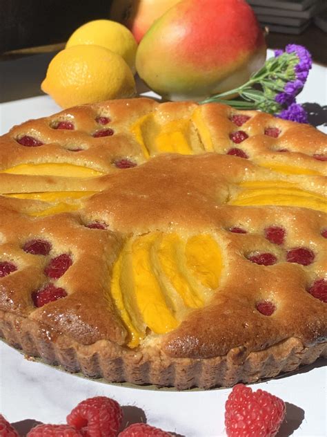 Mango And Raspberry Frangipane Tart A Woman Cooks In Asheville