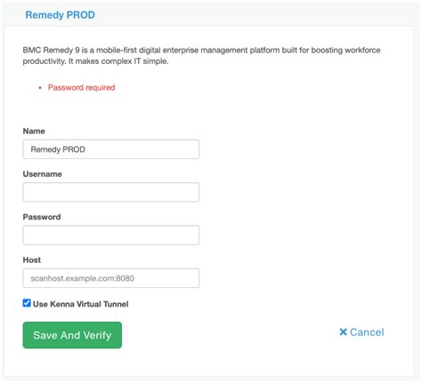 Bmc Remedy Ticketing Integration Kenna Faq