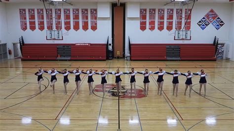 Sturgeon Bay High School Dance Team Routine Youtube