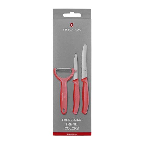 Order Victorinox Swiss Classic Paring Knife Set 3 Pack Red 6 7116