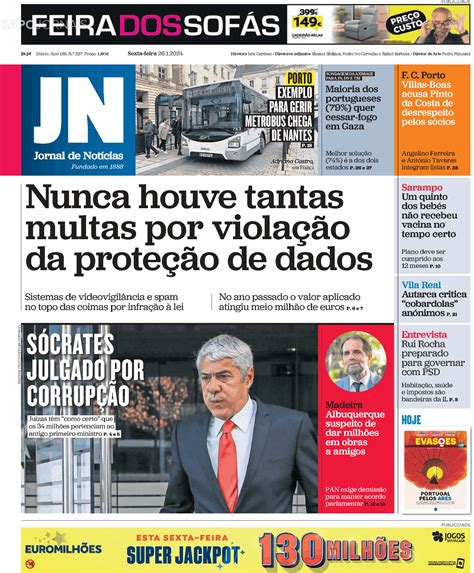 Jornal De Not Cias Jan Jornais E Revistas Sapo Pt