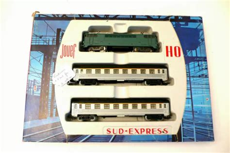 JOUEF HO Coffret Sud Express Loco Bb 9201 Électrique Fonctionne Bon