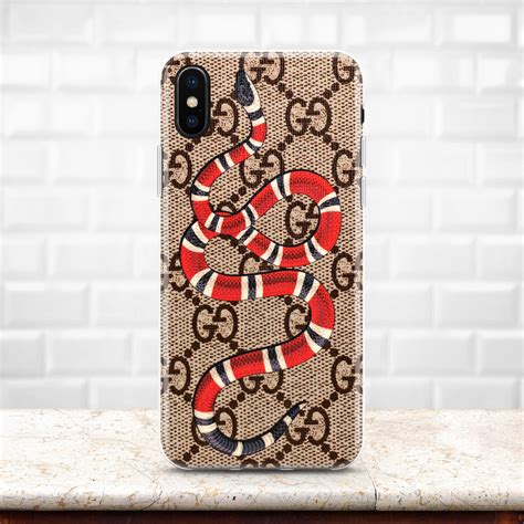 Inspired By Gucci Snake Iphone Xs Max Case Monogram Iphone Xr Etsy