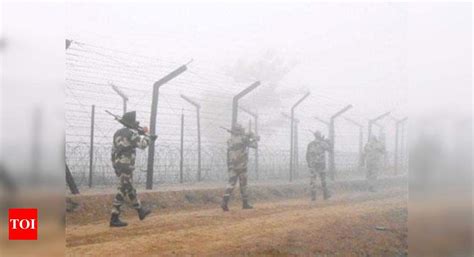 Indo-Bangladesh border fencing to be completed by 2017 - Times of India