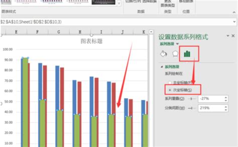 Excel2016柱形图怎么添加双纵坐标 次要纵坐标轴360新知