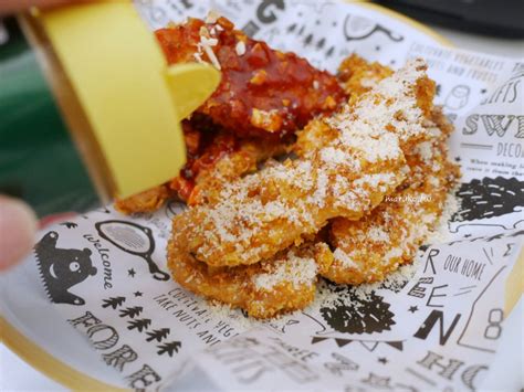 氣炸鍋食譜「起司雞柳條」免油炸！雞肉香嫩又多汁，派對料理只要8分鐘就能香脆上桌！ Maruko與美食有個約會