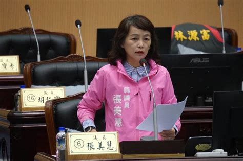 張美慧議會定期大會關注動保議題 圖 中央通訊社 Line Today