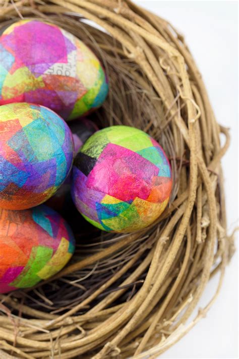 How To Make Easy And Fun Tissue Paper Eggs