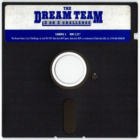 The Dream Team 3 On 3 Challenge Cover Or Packaging Material Mobygames