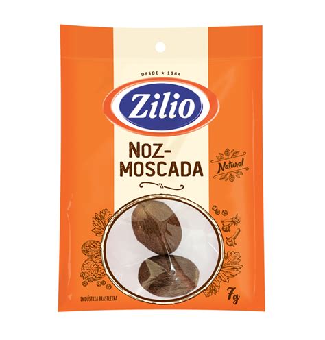 NOZ MOSCADA 7g Zilio Alimentos