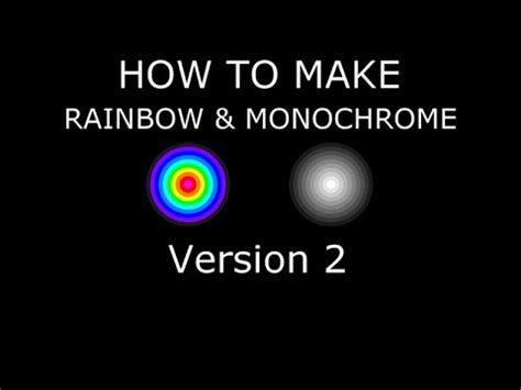 How To Make Rainbow Monochrome Marbles In Algodoo Youtube