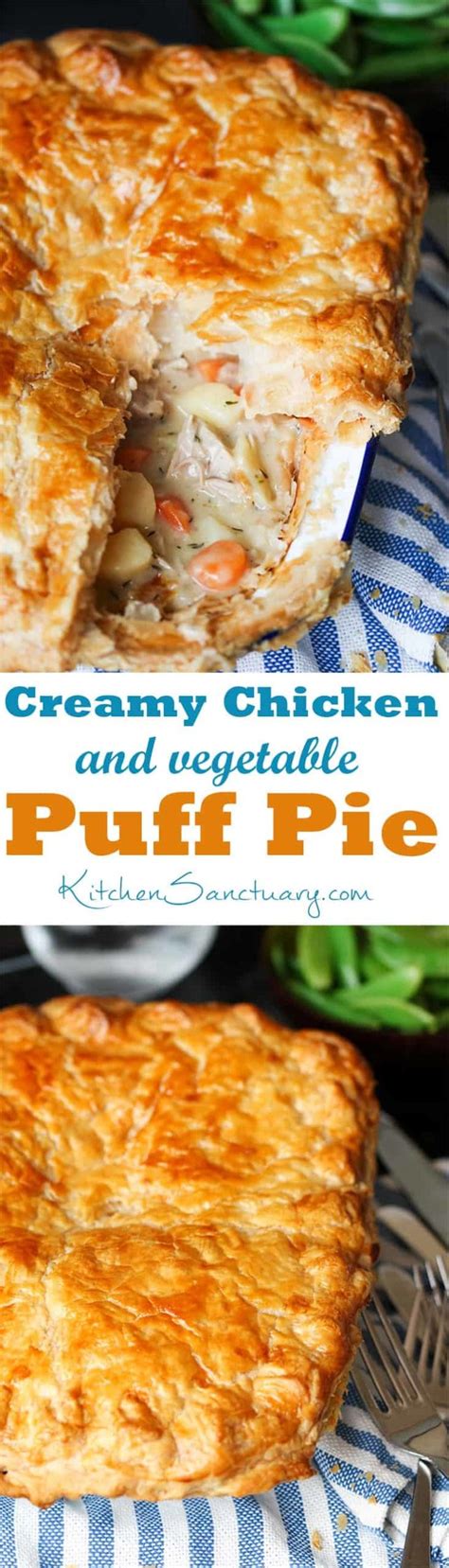 Creamy Chicken Pot Pie Nickys Kitchen Sanctuary