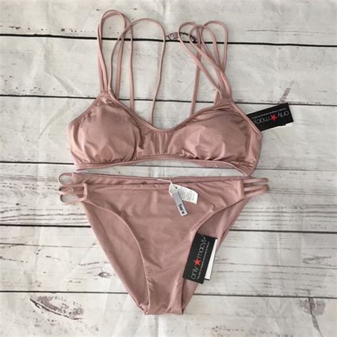 Bar III Swim Bar Nude Bikini Set Poshmark