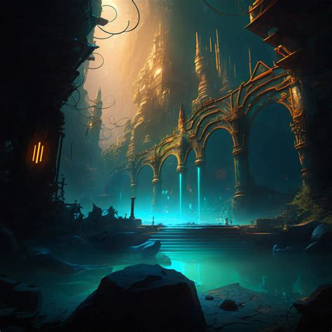 The Lost City of Atlantis by oanarinaldi on DeviantArt