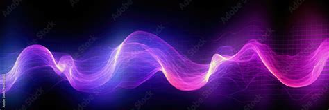 Visualization Of Sound Waves As A Representation Of Human Voice Symbolizing Speech Therapy And