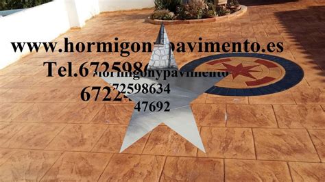 Hormigon Impreso Precios Laperdiguera Huelva Tel