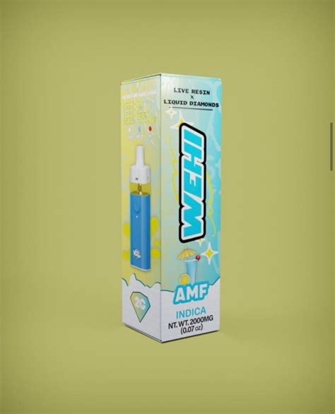 Wehi Adiosmf Amf Vape Pen Indica Wehi 2g Disposable Vape Pen