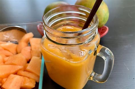 Aip Mango Cantaloupe Smoothie Autoimmune Wellness