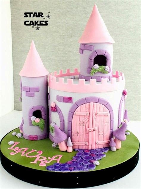 Tarta Castillo De Hadas Fairy Castle Cake Princess Castle Cake