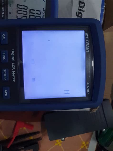 Metravi 4070D Digital LCR Meter with automatic measurement & range ...