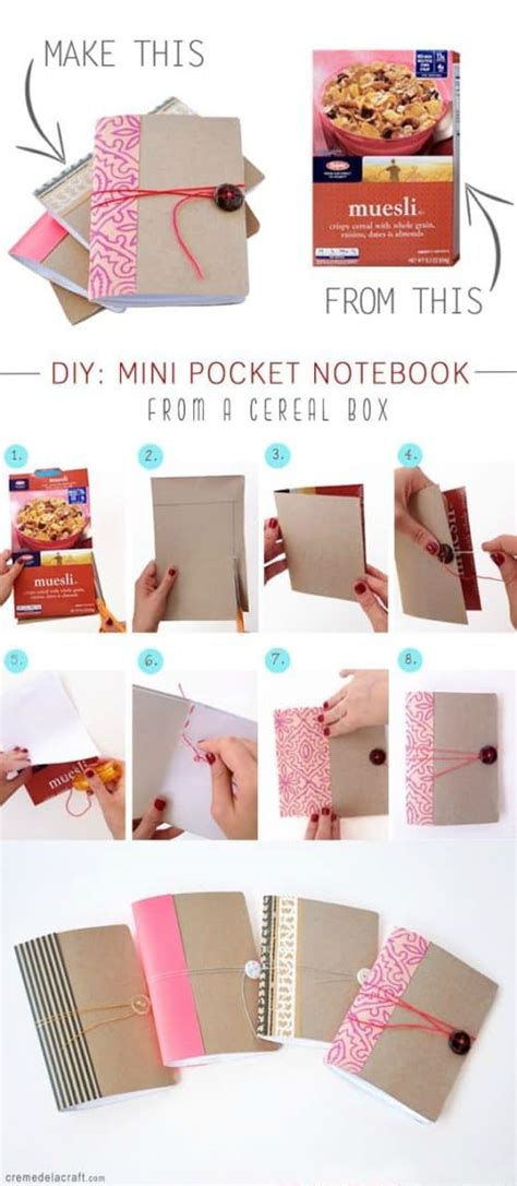 Upcycled Cereal Box Crafts Diy Projects Using Old Cereal Boxes