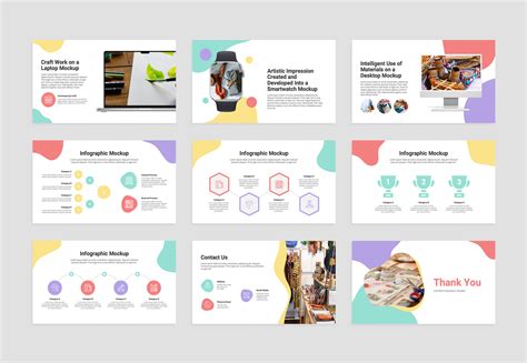 Craft Store PowerPoint Presentation Template - Graphue