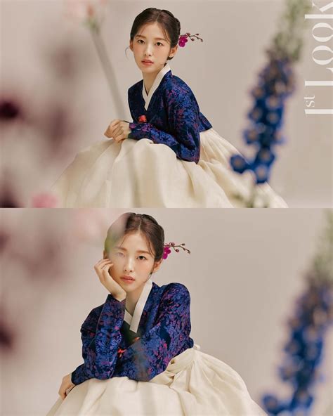 Oh My Girls Arin Pays Homage To Suzys Famous Hanbok Photos In