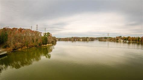 Aerialview Over Lake Wylie South Carolina Photograph By Alex Grichenko