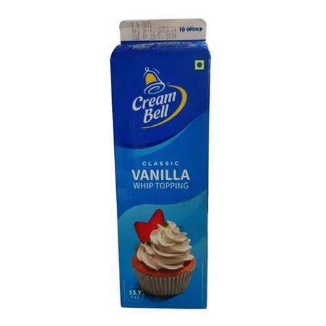 Cream Bell Classic Vanilla Whip Topping Box At 130 Pack In Varanasi