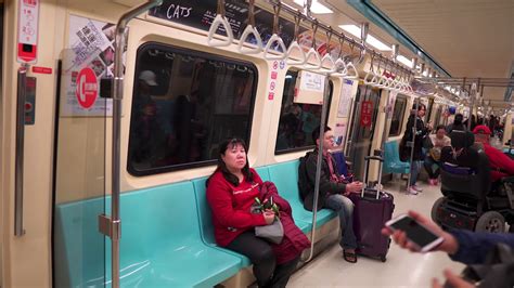 Taiwan Taipei 2x Mrt Ride From Beimen To Minquan W Rd Youtube