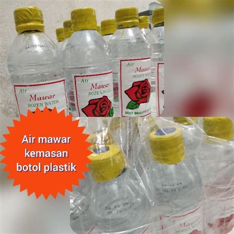 Jual Air Mawar Makam Ziarah Botol Plastik 600ml Shopee Indonesia