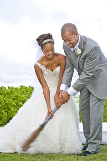 African Wedding Traditions Jumping The Broom Lakenya Mccallister