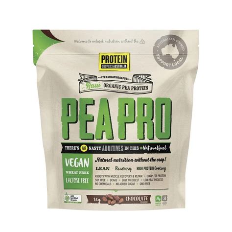 Protein Supplies Australia Chocolate Pea Protein Isolate Buynatural Marketplace