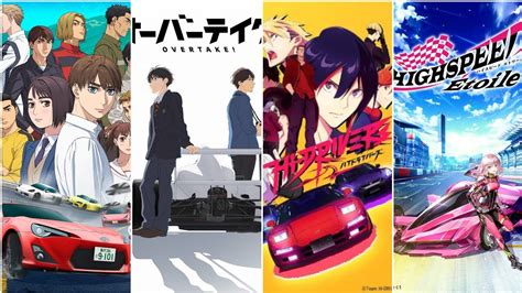 4 Upcoming Racing Animes Mf Ghost Overtake Hi Drivers Highspeed