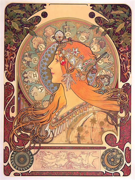 Alphonse Mucha Le Magazine de Proantic