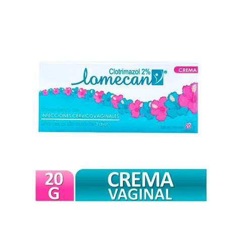 Lomecan V 2 Crema Vaginal Tubo 20 G Farmacenter