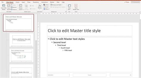 How To Use Slide Master In Microsoft Powerpoint To Create Impressive Presentations