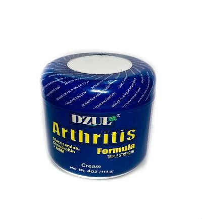 DZUL 24/4 oz Arthritis Cream Plus MSM - Caball Sales