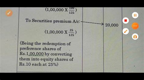 PY Q No 13 April 2012 BPW3A Corporate Accounts I Chapter 3 Redemption