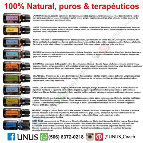 Pin De Jennie En Doterra Jey Aceites Esenciales Doterra Recetas De