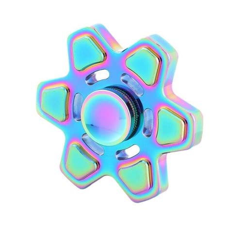 Fidget Spinner Metall Hexagonal Star K B P Hshop Dk