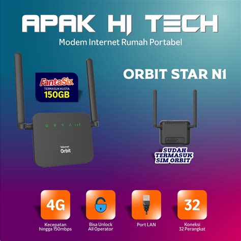 Jual Orbit Star N Modem Orbit N Telkomsel Orbit Star N Shopee