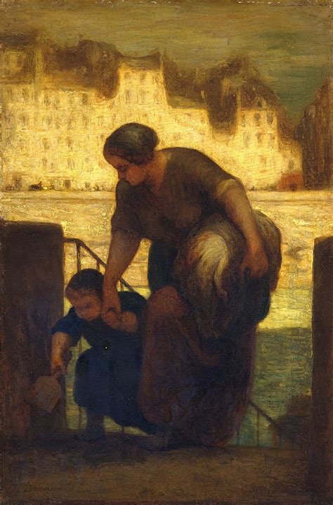 A Lavadeira Honor Daumier Impress O De Arte